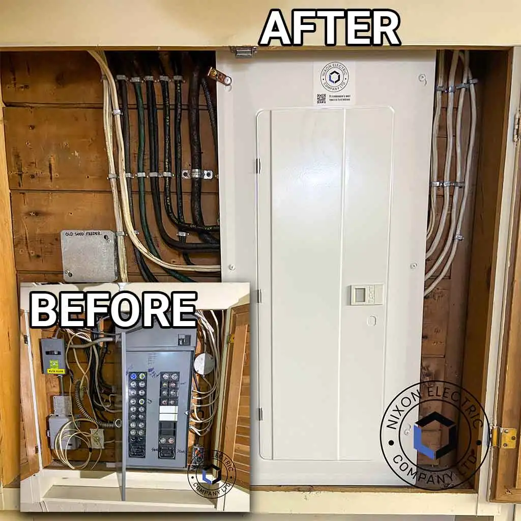 electrical panel installation residential local electrician peterborough and kawartha lakes